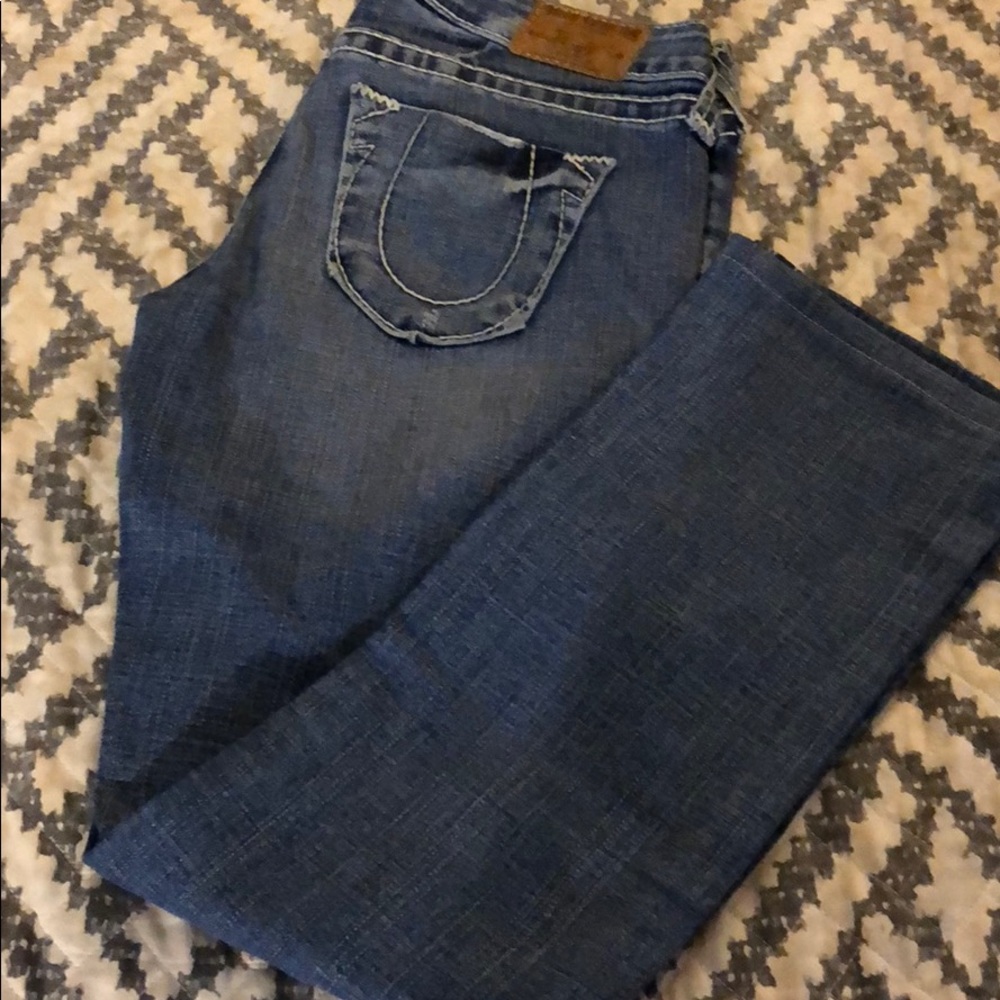 True religion perfect condition boot cut jeans